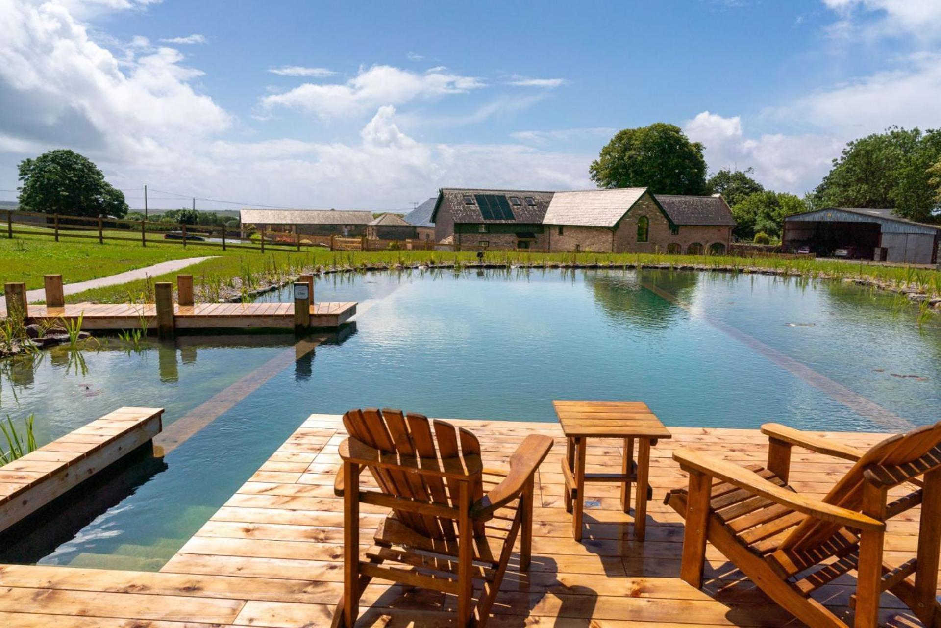 The Big Barn Villa Kidwelly Exterior photo